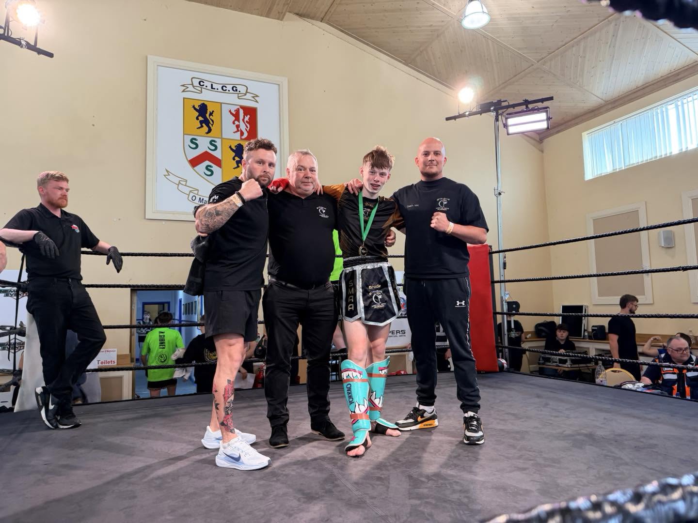 K1 Kickboxing training at Strabane Martial Arts Academy