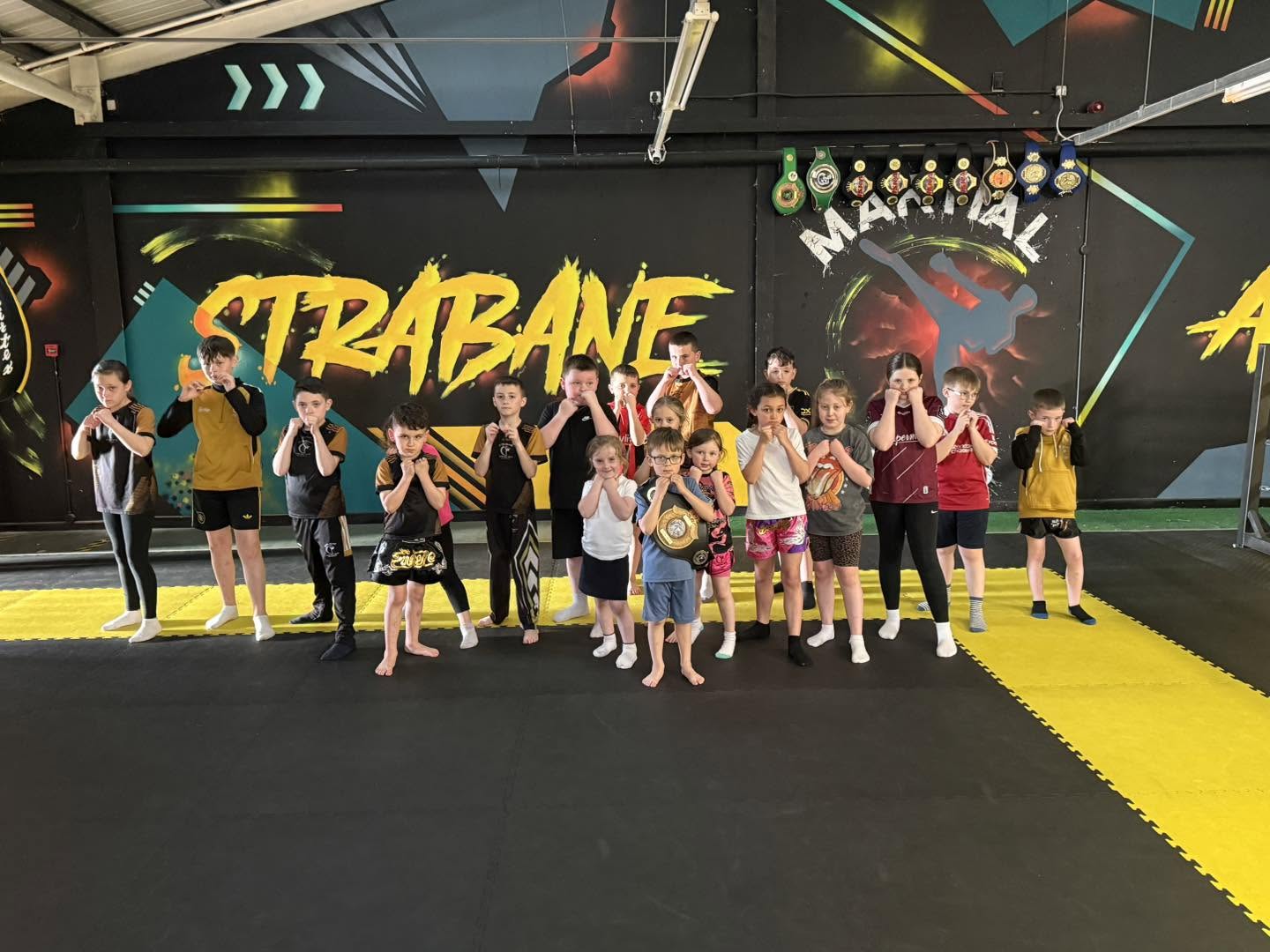 Kids and youth martial arts training at Strabane Martial Arts Academy